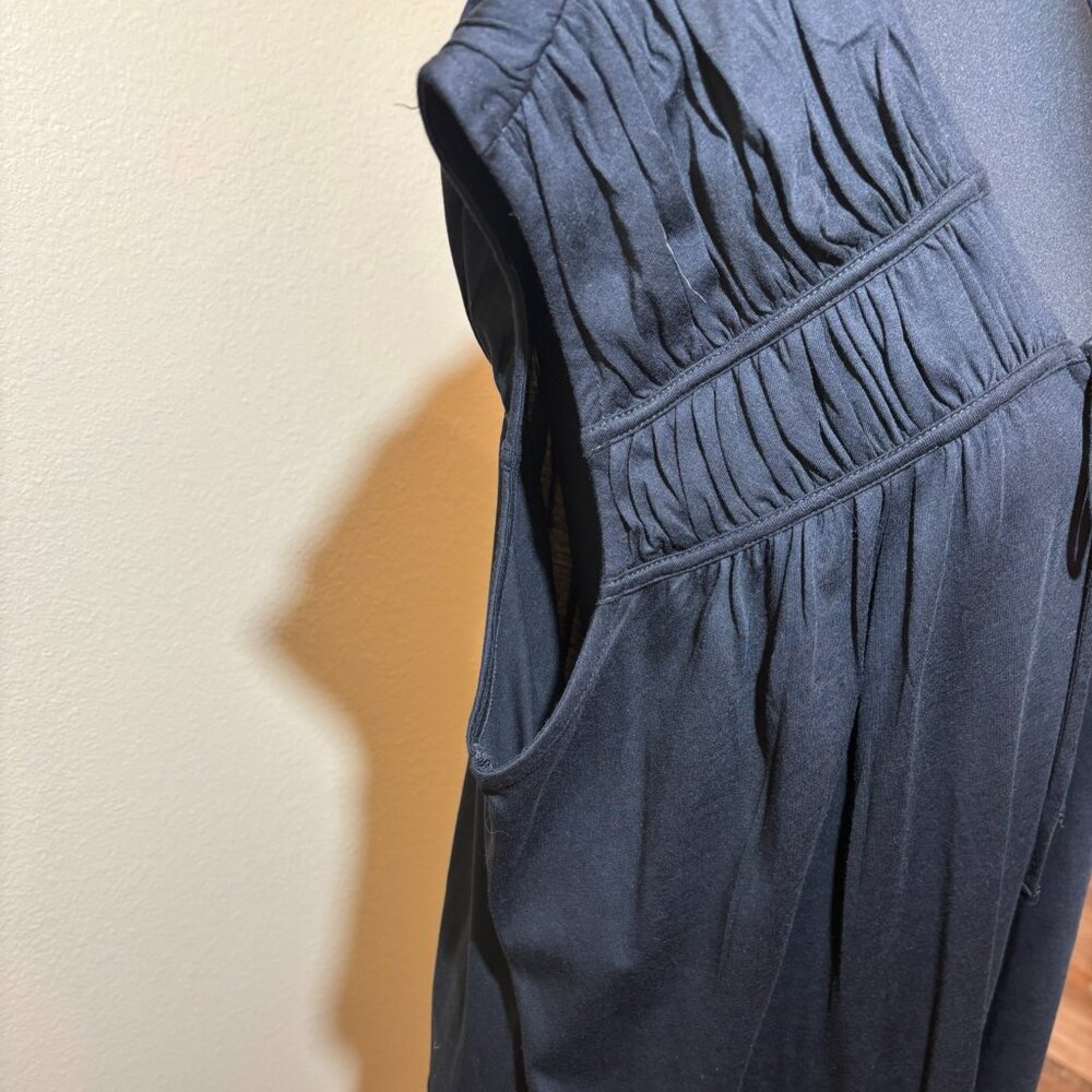 NWT Loft Tunic Top Black Sleeveless - Picture 7 of 12